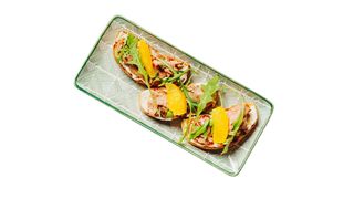 Tuna bruschetta