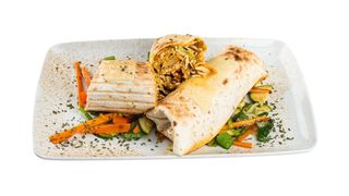 Burger tortilja
