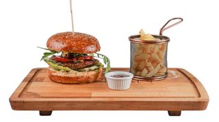 Cheddar burger