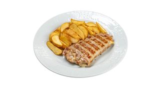 Dimljeni svinjski file u sosu od kajmaka