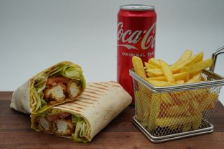 Crispy wrap porcija