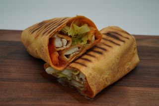 Hot crispy wrap