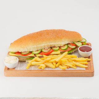 Sendvič sa šunkom 350g