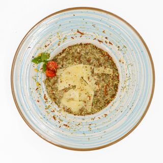 Rižoto sa biftekom u crvenom vinu