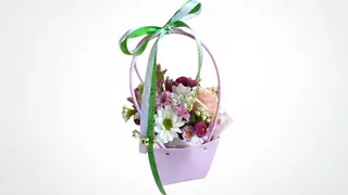 Torbica sa cvećem Violet