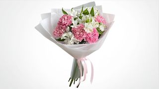 Buket od karanfila i alstromerije