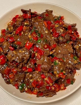 57. Ljuta teletina (辣牛肉)