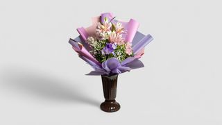 Buket od mešanog sezonskog cveća L