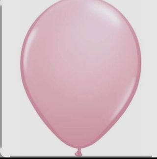 Balon gumeni helijum roze