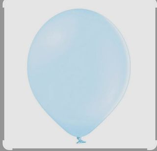 Balon gumeni helijum svetlo plavi