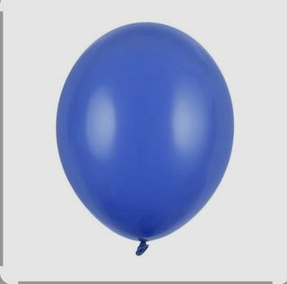 Balon gumeni helijum tamno plavi