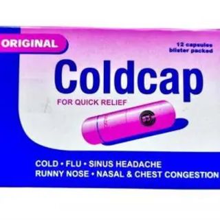 Original Coldcap Pink Capsules, 12 Count