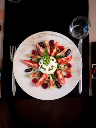Burrata, Tomates & Figues