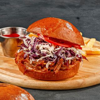 Бургер «Барбекю Смэш»/ Burger BBQ Smash