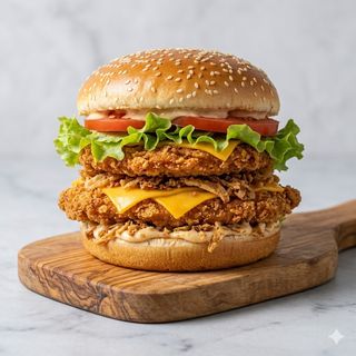 Crispy tower menù