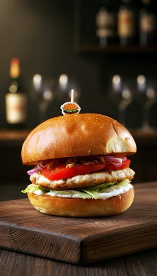 Burger chica gold (320г)