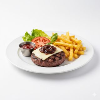 Burger al piatto - 200gr