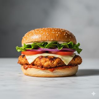 Burger di pollo alla diavola
