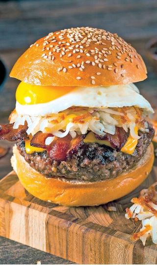 Burger sa jajetom