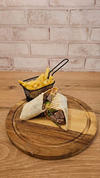 Burger tortilla
