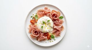 Burrata & crudo