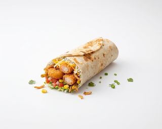Burrito de Camarão Panado