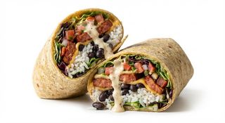 Burrito de chorizo