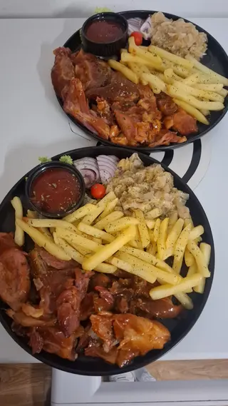 Dimljena butkica u pivu i sosu 150g mesa