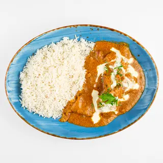 Butter Chicken s rižom