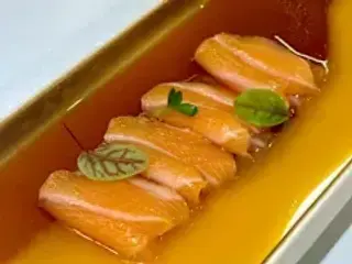 Carpaccio sake  6 pezzi