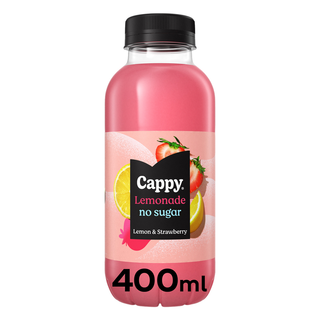 Cappy lemonade strawberry 400ml