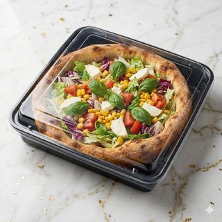 Cestino pan pizza pollo