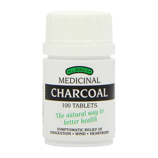 Activated Charcoal 250mg tabs 100’s