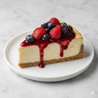 Cheesecake ai frutti di bosco