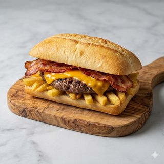 Cheese bacon