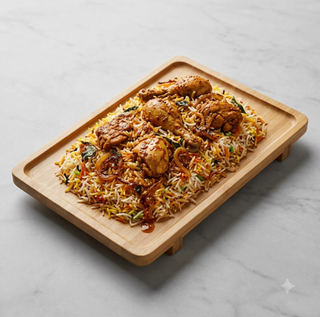 Chicken biryani porzione grande