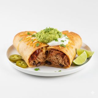 Chimichanga pulled pork