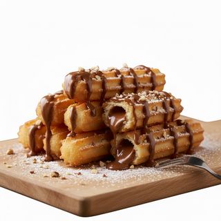 Churros con Nutella