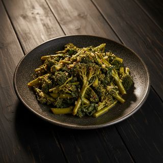 Cime di rapa ripassate