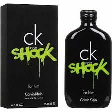 CK ONE SHOCK FOR HIM CALVIN KLEIN 200ML EDT FOR MEN