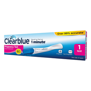 Clearblue Pregnancy Test Rapid Detection 1s