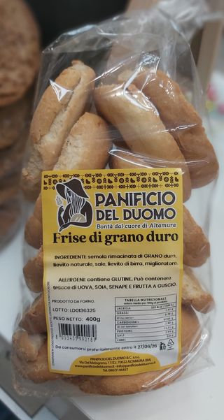 Confezione di  friselle di grano duro 400 g