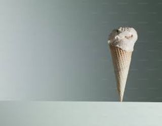 Cono biscottato con gelato