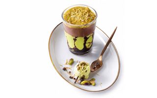 Coppa Dubai chocolate style