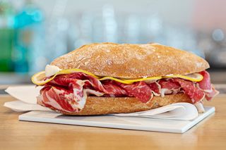 Panino Coppa e Philadelphia