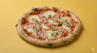 Prosciutto + funghi