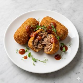 Crocchette di pulled pork