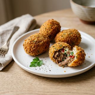 Crocchette di pulled pork 4 pezzi 