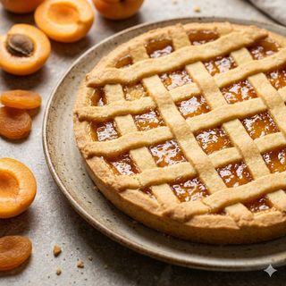 Crostata con albicocca 1 kg
