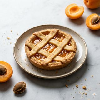 Crostatina con albicocche